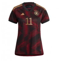 Ženski Nogometni dresi Nemčija Mario Gotze #11 Gostujoči SP 2022 Kratek Rokav